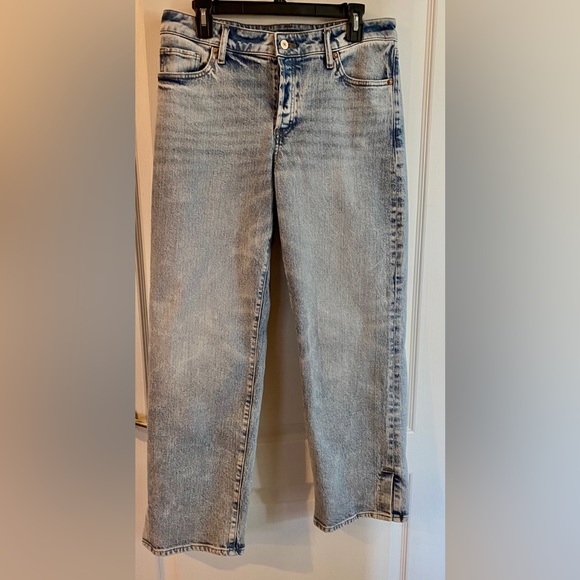 Express relaxed fit straight jean- size 8S - Picture 8 of 12